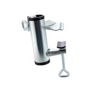 SXRQ Support de parasol robuste pour patios - Pinces en métal - Support de parasol de plage