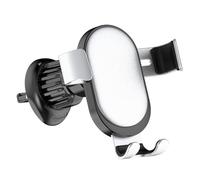 SXRQ Support de téléphone silencieux à 5 points pour voiture avec base en silicone antidérapante et rotation à 360 degrés - Clip de téléphone de voiture à dégagement rapide de 18,3 cm