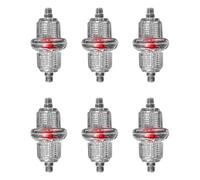 SXRQ Vannes de régulation de flux d'air résistantes à la corrosion - Vannes de contrôle silencieuses de l'oxygène pour aquariums avec connexion anti-fuite et résistant à la corrosion