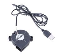 SXRQ Ventilateur USB sans balais 50 mm CC 5 V Centrifuge Ventilateur USB sans balais pour un refroidissement amélioré d'ordinateur