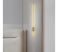 SXSaelciun Applique Murale LED intérieure, Lampe Murale raffinée au Design Moderne et à intensité Variable, en Aluminium, avec télécommande, pour Chambre, Couloir, Salon, escalier ou entrée (