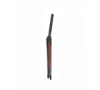 SXSaelciun Fourche Avant, Compatible avec Les vélos de Route Tout en Fibre de Carbone (28,6 mm), Accessoires pour équipement de Cyclisme, Fourche à Suspension (Rouge)
