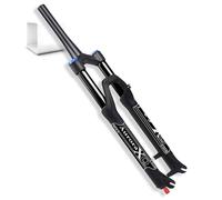 SXSaelciun Fourche Avant de VTT 26/27,5/29 Pouces, Alliage de magnésium, débattement de 140 mm, Suspension de vélo, Fourche SXSaelciunion 9 mm QR pour VTT, Cross-Country et Descent