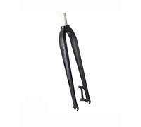 SXSaelciun Fourche Avant pour VTT 26/27,5/29 Pouces, Fourche Rigide légère en Aluminium M5/M6, Compatible avec Fourche à Suspension VTT (Logo Noir M5 avec cœur Fleuri)