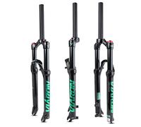 SXSaelciun Fourche VTT SuspeSXSaelciunion 26/27,5/29 Pouces, débattement 100 mm, Pression d'air, Tube Droit 28,6 mm, Verrouillage Manuel QR 9 mm, Fourche Avant XC AM FR
