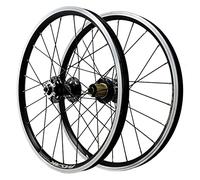 SXSaelciun Paire de Roues de VTT 22 Pouces, Jantes en Alliage d'aluminium, Freins à Disque 24H/V, dégagement Rapide pour 7, 8, 9, 10, 11, 12 Vitesses