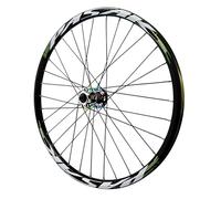 SXSaelciun Roues de vélo de Montagne 26/27,5/29 Pouces, Roue Avant/arrière, Frein à Disque, Jante en Aluminium à Double paroi à dégagement Rapide, 32 Trous, Compatible avec pneus 7