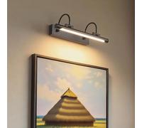 SXSCARKX Applique Murale LED pour Salle de Bain, Miroir, Angle réglable, Rotation à 270°, Applique Murale Moderne, éclairage de Tableau, éclairage de Coiffeuse pour Salon, Chambre, Meuble (