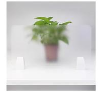 SXSHEYS Cloison de séparation de Bureau de 40 à 120 cm de Long, Panneau de séparation pour Salle de Classe et Bureau, barrière avec Pinces pour étudiants et Cantine