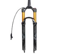 SXSHEYS Fourche à Suspension pneumatique pour VTT, 26/27,5/29 Pouces, en Alliage léger, débattement de 120 mm, Pivot Droit/Conique 9x100 mm, Accessoires Inclus