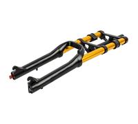 SXSHEYS Fourche Avant Large 20 Pouces à Double Bras oscillant, Suspension pneumatique, débattement de 110 mm, Pneu 4 Pouces, réglage du Rebond, Blocage Manuel, Frein à Disque à Serrage Rapide, pour V