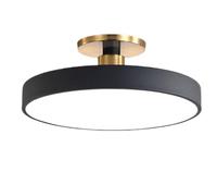 SXSHEYS Lustre Semi-encastré, plafonnier Jaune Nordique, Blanc/Neutre/Chaud, intensité Variable, Style Moderne, pour Chambre, Cuisine, Salon