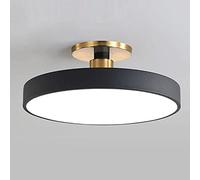 SXSHEYS Lustre Semi-encastré Rond Ultra-Mince, plafonnier, luminaire Moderne pour Cuisine et Dressing, Lot de 1, Coloris Nordique.