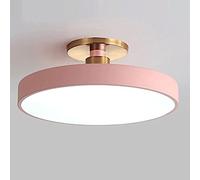 SXSHEYS Lustre Semi-encastré Rond Ultra-Mince, plafonnier, luminaire Moderne pour Cuisine et Dressing, Lot de 1, Coloris Nordique.