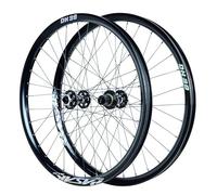 SXSHEYS Paire de Roues VTT 26/27,5/29 Pouces DH/XC/AM, Freins à Disque, axe traversant, Avant 15 x 110 mm, arrière 12 x 148 mm, Jante 32 Trous, 120 clics, Compatible Cassette 7-12 Vitesses