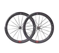 SXSHEYS Paire de Roues VTT 406/451 Petite Roue Pliable Avant arrière 20 Pouces 22 Jeu Cadre Haut Moyeu de Frein V Hauteur 40 Jante de vélo (Argent, 406 74/130 mm)