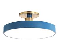 SXSHEYS Plafonnier Semi-encastré Moderne, Lampe Bleue pour placards, Lustre LED à luminosité réglable, éclairage d'appoint pour Chambre, Cuisine et Salon