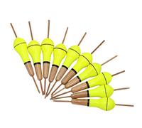 SXSHUN Lot 10pcs Flotteurs de pêche Bouchon de Balsa Bouée Bobbers de Pêche Float Flottante Accessoire de la Pêche, Flottabilité: 3g; Poids: 2g; Longueur: 8.5cm