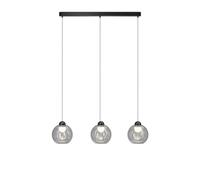 SXSKPP Lustre Moderne et créatif, Suspension LED 21 W, 3 Lampes avec Abat-Jour en Verre, intensité Variable 3000/4000/6000 K, pour Salle à Manger, Salon, Bureau, Couloir, îlot Cent