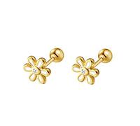 SXSWCH 18g Boucle d'oreilles cartilage de fleurs de fleurs de marguerite