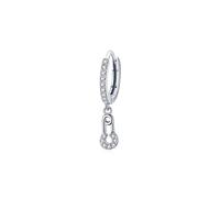 SXSWCH 1pc Perles de Boucle d'oreille à épingle Boucles d'oreilles cerceaux pour Femmes Bijoux Cadeaux