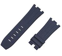 SXSWCH 28 mm Nature Nature Fluorine Rubber Silicone Watchband Watch Band pour STRAP AP pour Audumars et Piguet Belt15703 15710 15706