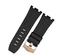 SXSWCH Band de montre en caoutchouc pour Audemars Piguet Watch Strap Men Silicone Band Bracelet Accessoires pour 15703 28 mm Silicone Watch Band