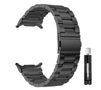SXSWCH Bande en acier inoxydable pour Samsung Galaxy Watch Ultra 47 mm Métal de luxe sans lacune pour Galaxy Watch 7 Ultra Bracelet WatchBand