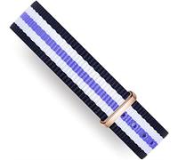 SXSWCH Bands de montre de remplacement en nylon premium pour hommes et femmes montres et smartwatches Band de surveillance en maille Breathable F-20 mm (couleur: E, taille: 20 mm)