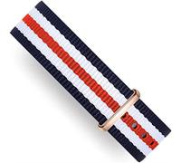 SXSWCH Bands de montre de remplacement en nylon premium pour hommes et femmes montres et smartwatches Band de surveillance en maille Breathable F-20 mm (couleur: D, taille: 13 mm)
