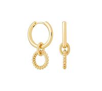 SXSWCH Boucle d'oreilles de Boucle d'oreille en Zircon Noir pour Femmes Bijoux de Mariage