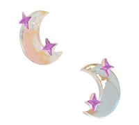 SXSWCH Boucles d'oreilles, Boucles d'oreilles de rêve élément des Boucles d'oreilles étoiles et Boucles d'oreilles de Lune Boucles d'oreilles de Style européen et américain 1 Paire