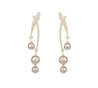 SXSWCH Boucles d'oreilles de conception, conception, boucles d'oreilles en ligne transversale haut de gamme