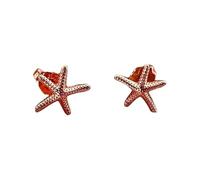 SXSWCH Boucles d'oreilles étoiles hypoallergéniques en or 14K