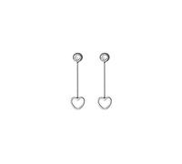 SXSWCH Boucles d'oreilles Fashion 925 Simple RORD Zircon PILCON Hollow Love Pendant MOULONNES D'OREURES MÉDICA