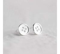 SXSWCH Boucles d'oreilles pour Femmes, S925 银耳钉韩 Bouton Assez délicat Petites Boucles d'oreilles en Livres Sterling Bijoux féminin6 mm