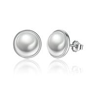 SXSWCH Boucles d'oreilles réelles Boucles d'oreilles de Cerceau de cœur asymétrique pour Les Femmes-Oreilles Cadeaux