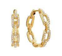 SXSWCH Boucles d'oreilles rétro hypoallergéniques | Denty Geométric Gold/Silver Studs | Cadeaux de bijoux de la Saint-Valentin/la fête des mères | Accessoires à la mode plaqués en cuivre