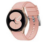 SXSWCH Brotte de bande de montre en silicone d'origine de 20 mm pour Samsung Galaxy Watch 4 40 44mm / Classic 42 46 mm Smartwatch Bracelet