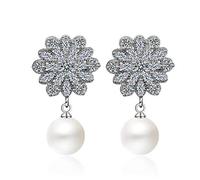 SXSWCH Cellacity Classic 925 Drop Boucle d'oreille pour les femmes fine