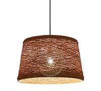 SXSWCH Chandelier en métal Ficelle d'europe du Nord Les lumières décoratives du wabi-sabi Le Creux de Lampe à Lanterne Antique creusée pour l'éclairage de Tissage à la Main utilisé pour Le