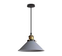 SXSWCH Créativité de Suspension en métal Lustre 1 Plafond léger Lampe de Suspension 8.6 Pouces d'île Ajustement E27 Éclairage de Base pour la Salle à Manger de la Chambre à Coucher de l'îlot