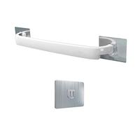 SXSWCH Étagères flottantes Rack de Serviettes Simples de Salle de Bain, étagère de Cuisine, Pantoufles de Salle de Douche, Installation sans Punch (Couleur: Rose, Taille: Paquet de 2) (Style rose1)