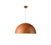 SXSWCH Imitation en Bois Grain pendent léger Motif marbre Lustre Simple en métal à Lampe à Lampe à Lampe de Base e27 Plafond Industriel de Base Lampe Suspendue pour la Salle à Manger de la Chambre à