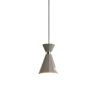 SXSWCH Lampe à tête Unique à tête Simple Installation d'artiste de Lustre Minimaliste de l'éclairage des Lampes Gris Naturelles E27 / E26 Assaleurs Fixes de Plafond de Plafond pour Chambre à