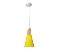 SXSWCH Nordic Style Pendant Light Colored Log Chandelier Restaurant Plafond Éclairage Art Décoratation Lights Bar Table à Manger Table Aymordin Couleur Couleur Cafe Milk Thé