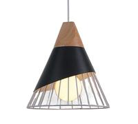 SXSWCH Pendre en Bois en Fer Couleur pendante Lampe de Style Nordique Lustre de personnalité créative Lustre Lustre américain Lanterne Salon Chambre à Coucher