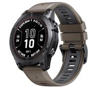 SXSWCH Pour Fenix8 Band 22 mm Largeur Fenix 6 Strap pour Fenix 5 / Fenix 7 / Fenix 5 Plus/Fenix 6 Pro Soft Silicone Watch Band