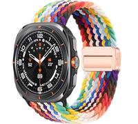 SXSWCH Pour Samsung Galaxy Watch Ultra Strap 47 mm Accessoires Magnétique Bracelet de sport tressé en nylon Correa pour Galaxy Watch 7 Ultra Watch Bands