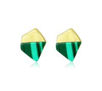 SXSWCH Real 925 Sterling Silver Created Turquoise Stud Oreads pour Femmes Fine Bijoux Pinceau Sliver Gift S925 Ear